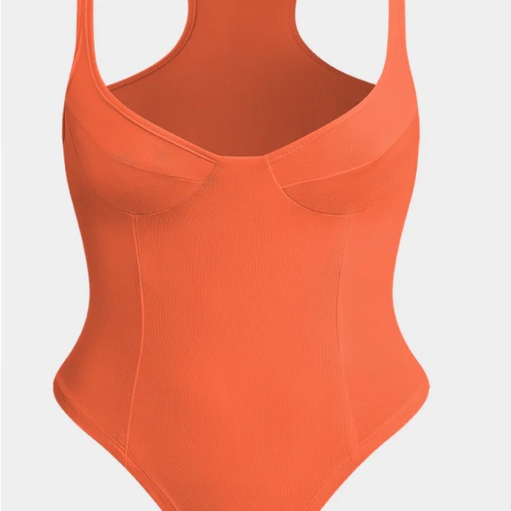 Orange Bodysuit